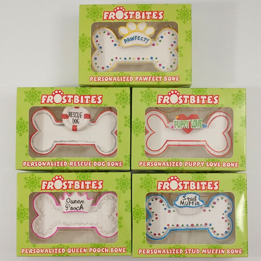 TT: Frostbites QUEEN Dog Ornament